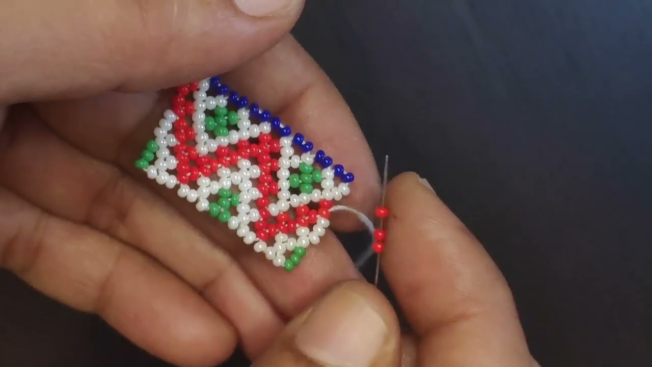 3 moti leriya design tutorial/ beautiful Dal moti design/ small patti for moti