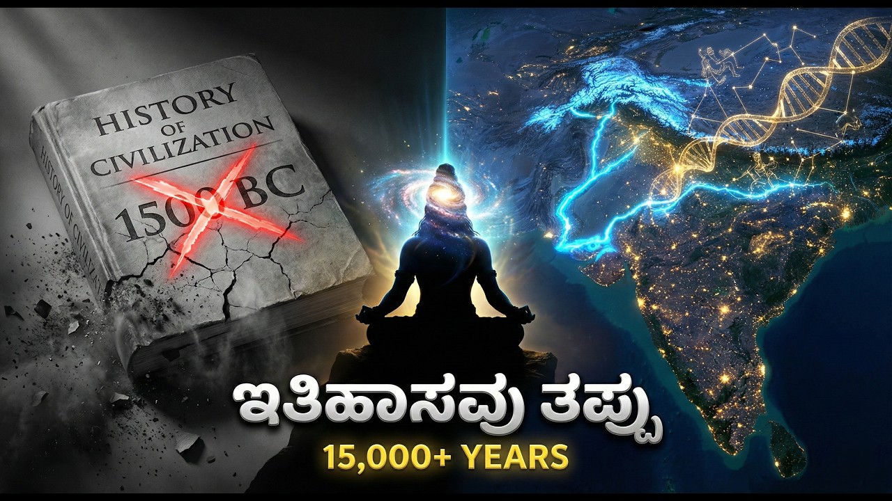 🌌 15,000 ವರ್ಷಗಳ ವೇದ ಪರಂಪರೆ: ಇತಿಹಾಸ ಏಕೆ ತಪ್ಪಾಗಿದೆ! 🚩 #VedicScience #IndianHistory