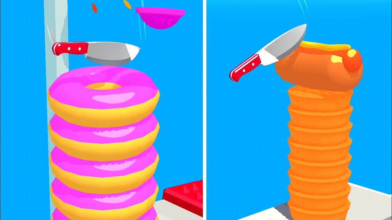 Slice It All Game! Satisfying and Relaxing ASMR Slicing Video NEW UPDATE