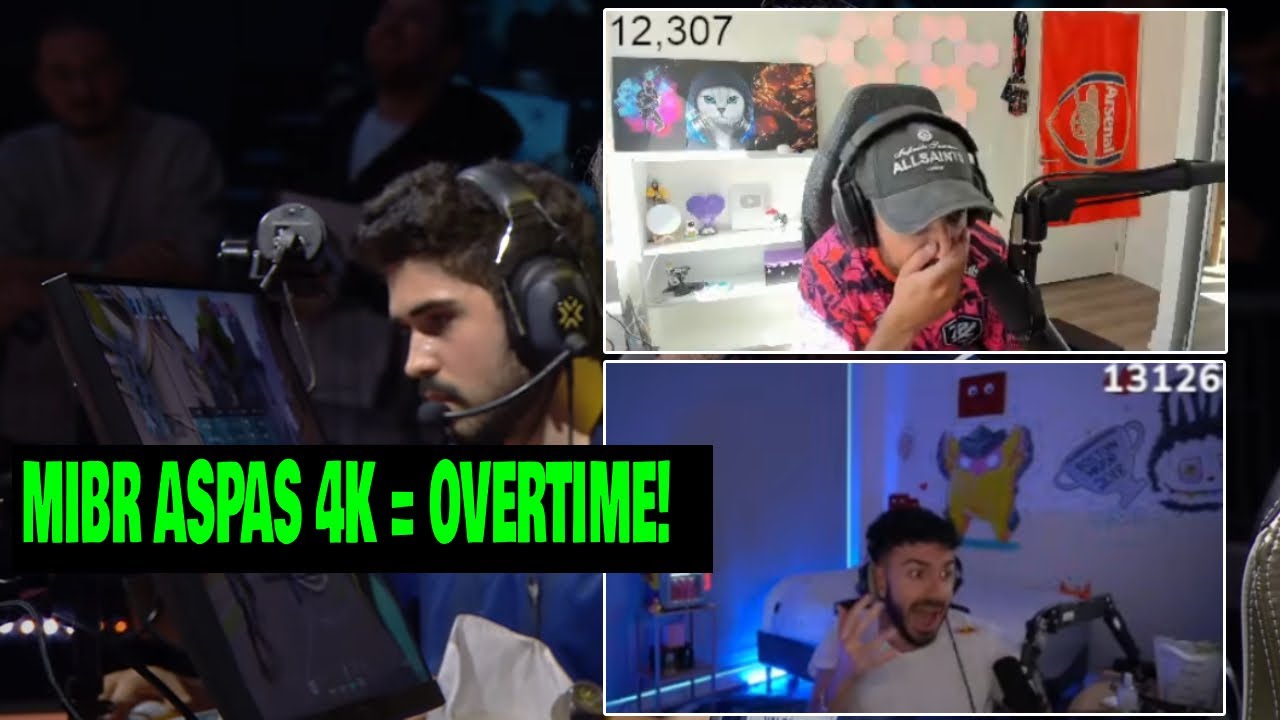 Tarik & FNS React to aspas’ Insane 4K to Force Overtime!
