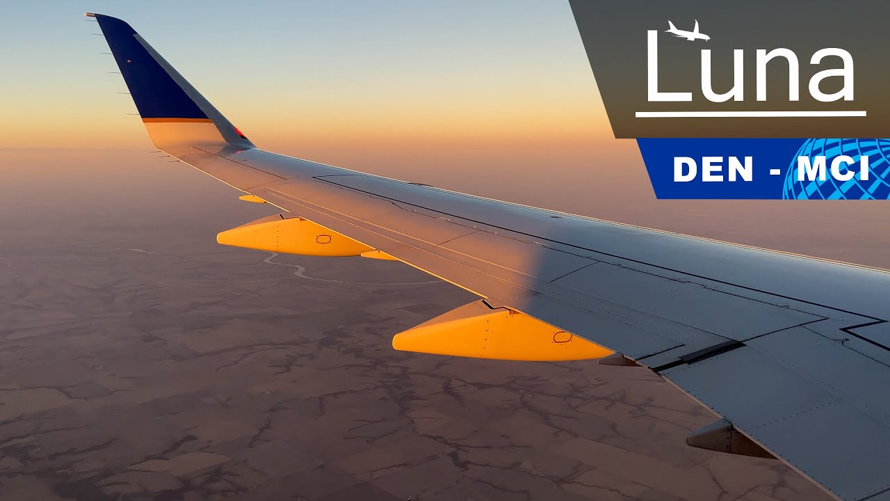 United Express Embraer E175 Flight From Denver to Kansas City