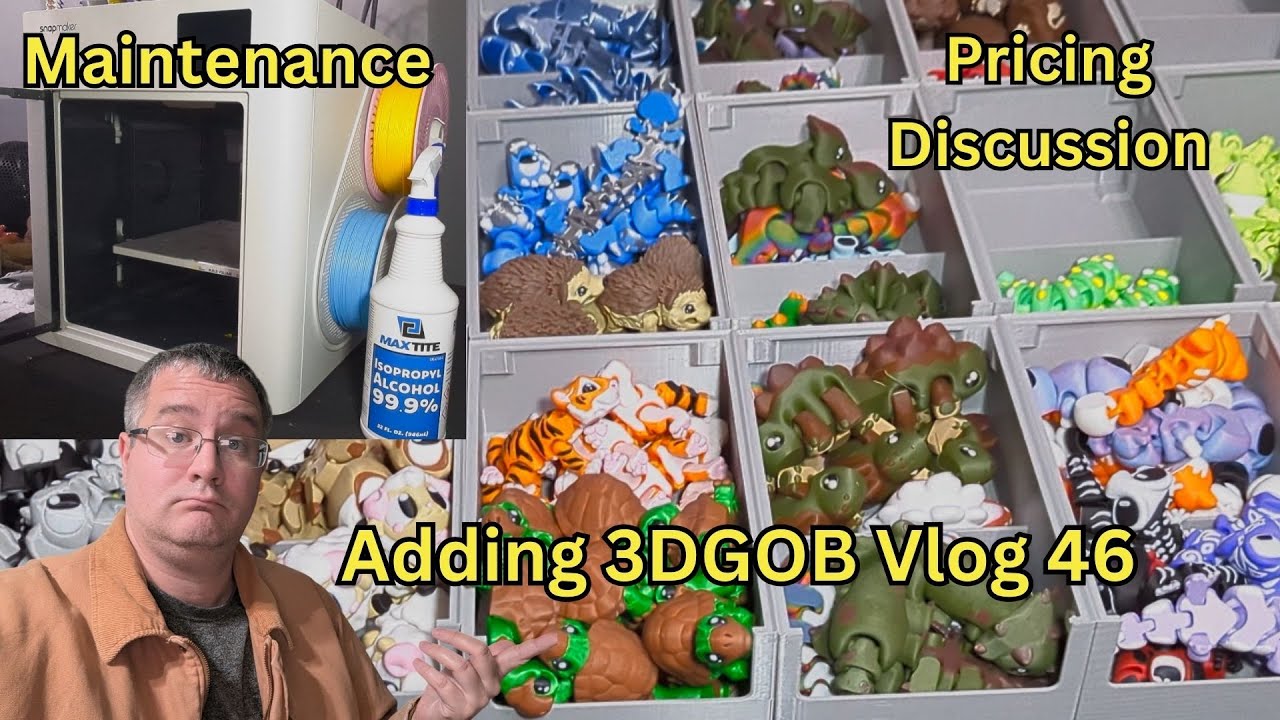 Deep Cleaning All Printers & Festival Pricing Strategy | Print Farm Weekly Vlog #46