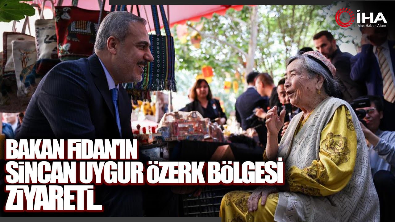 Dışişleri Bakanı Hakan Fidan, Yusuf Has Hacib Türbesi’ni ve Id Gah Camii’ni ziyaret etti