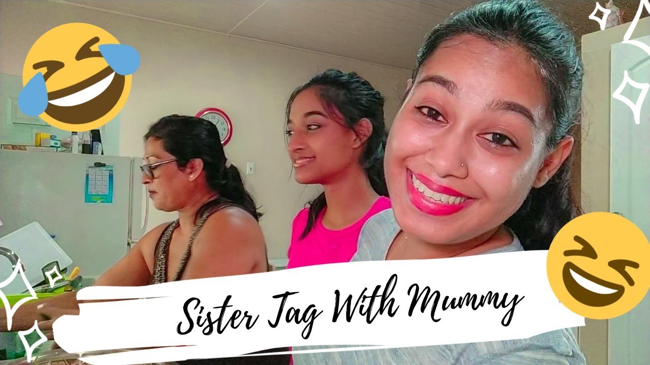 Sister Tag With Mummy | Backyard Project Pt. 3 | Trinidad Youtuber