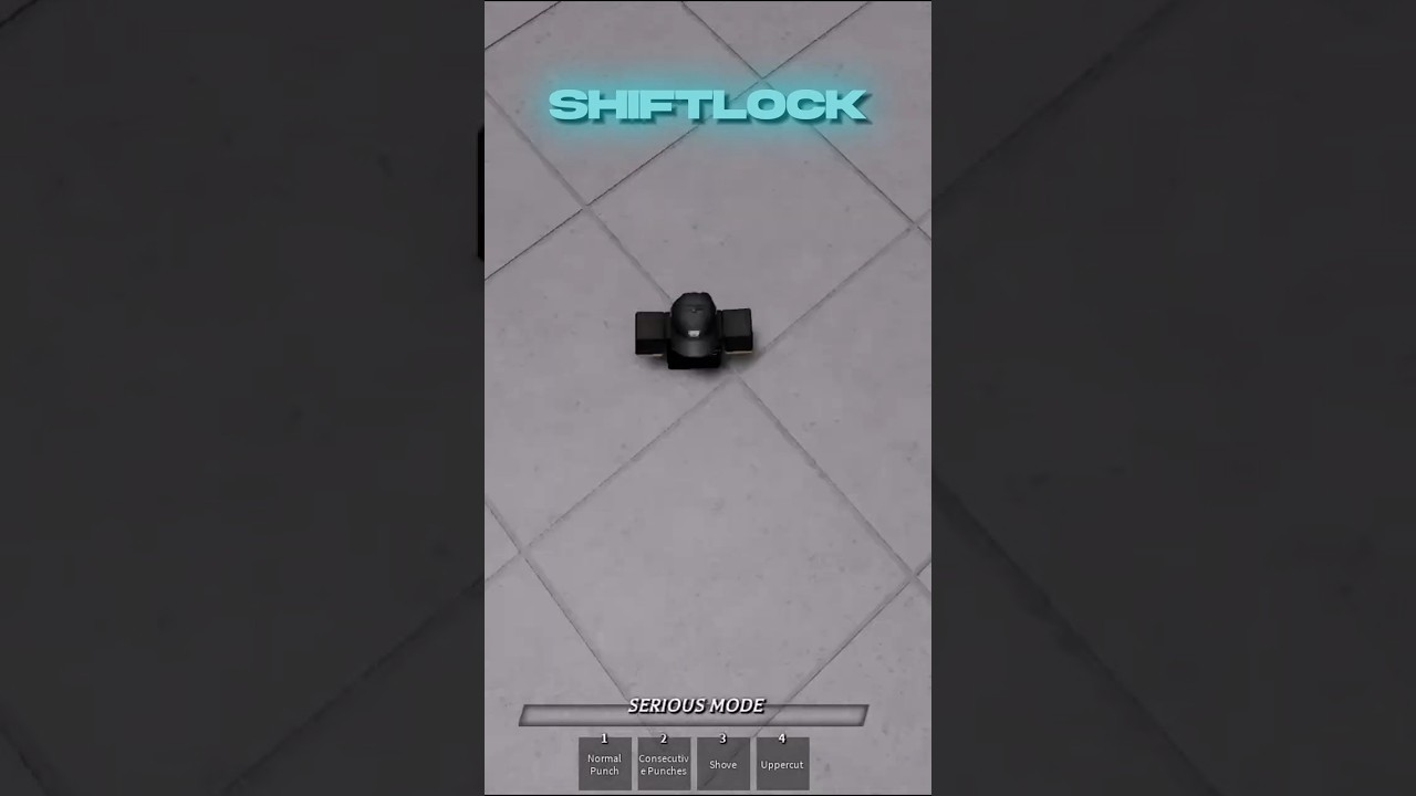 Как использовать Shiftlock? #roblox #tsb #robloxshorts  