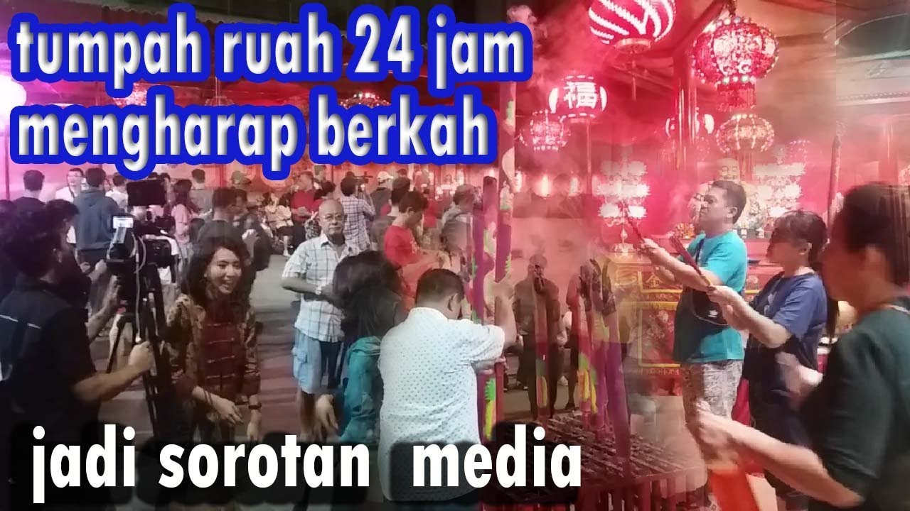 Perayaan imlek 2020 kawasan pecinan glodok petak 9 jakarta