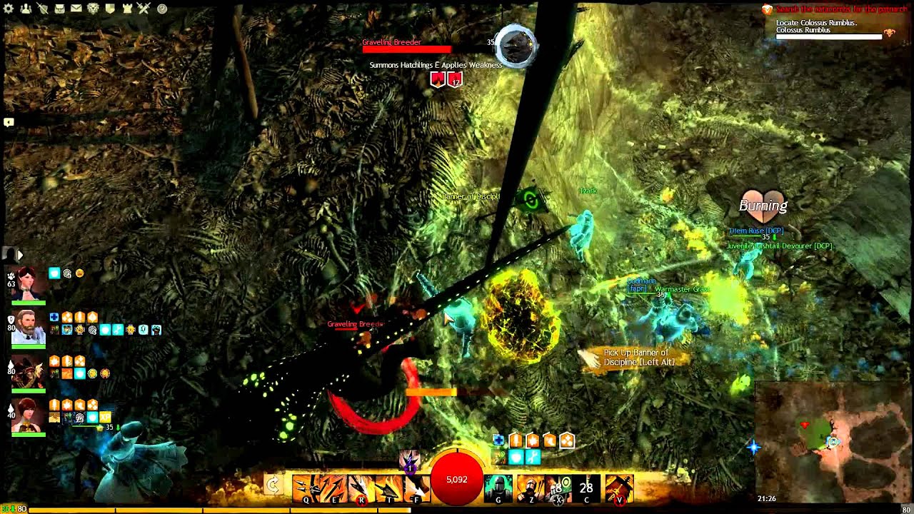 Ascalonian Catacombs Colossus Rumblus run part 3