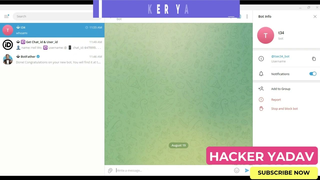 Hack PC using Telegram | How hackers do it? | Live Explanation | Hacker Yadav