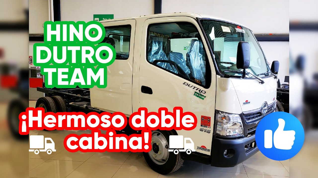 Camiones Hino Colombia/ HINO DUTRO TEAM características 