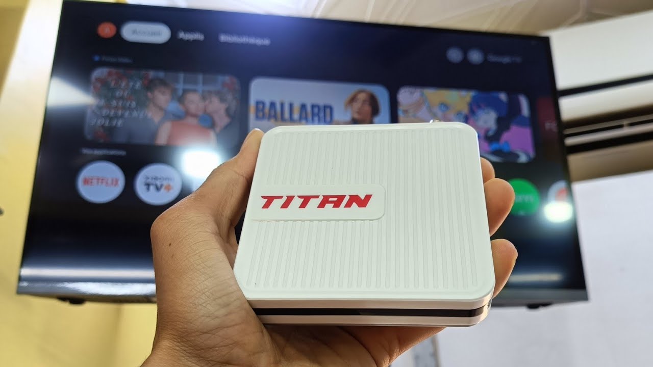 مراجعة شاملة لجهاز TiTAN الاكثر ضجة في الجزائر ❗ جهاز استقبال ونفس الوقت تيفي بوكس ✅
