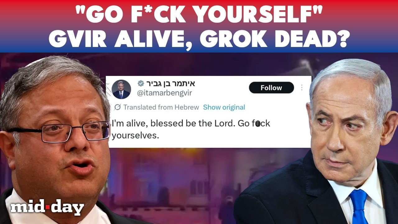 “I’m Alive... Go F**k Off”: Ben-Gvir Blasts Rumours In Fiery Video After Iran Strike Claims | WATCH