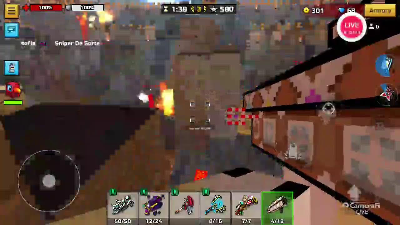 Pixel Gun 3D Live stream