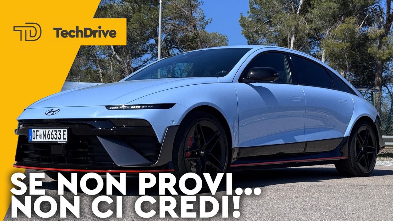 HYUNDAI IONIQ 6 N ANTEPRIMA su PISTA e STRADA