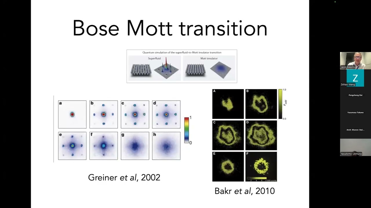 RCQM/FCMP: Leon Balents: A Mott transition of excitons in moiré TMDs