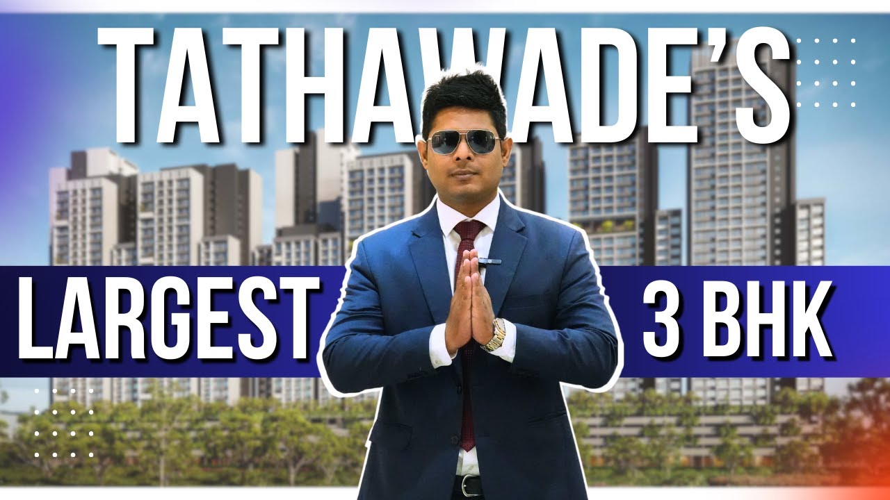 Tathawade’s Most Spacious 3 BHK Homes | Rohan Harita Tour | Double Balcony