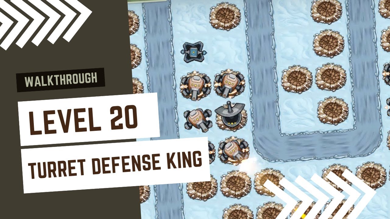 Turret Defense King - Level 20 - Gameplay Walkthrough