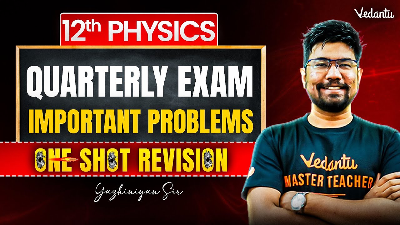 12th Physics | Chapter 3: Magnetism Important Problems Quarterly Exam 2025 One Shot | Yazhiniyan Sir
