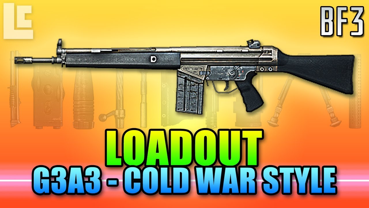 Loadout - G3A3 Cold War Style (Battlefield 3 Gameplay/Commentary/Review)