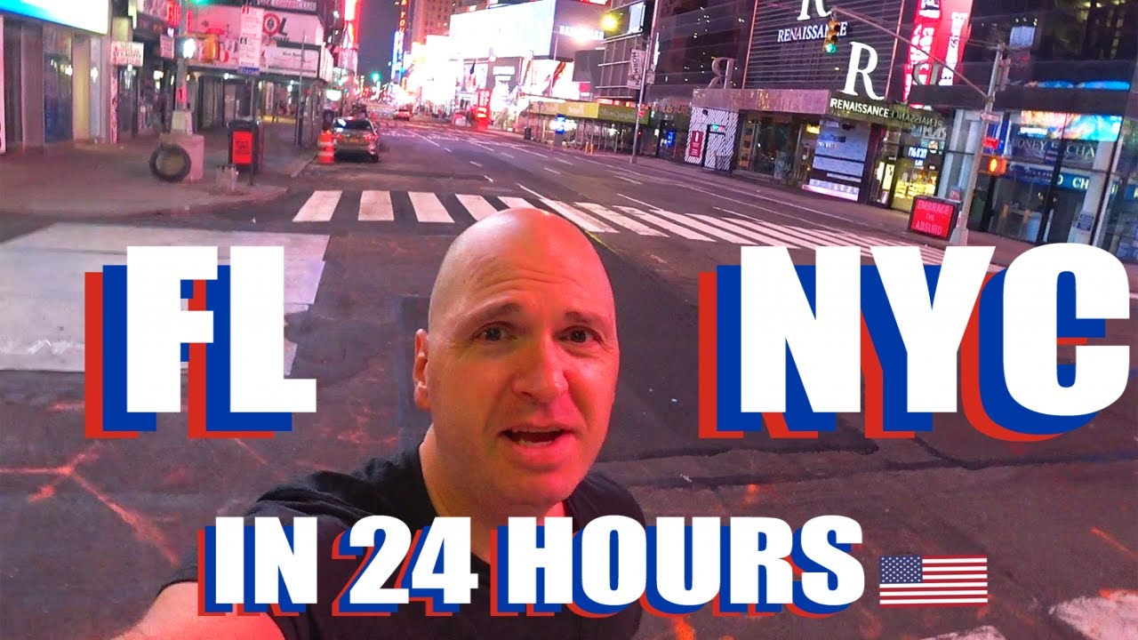 Florida To New York City Road Trip: 24 Hours In 24 Minutes