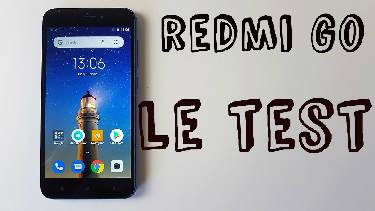 Redmi Go le test du smartphone de Xiaomi à 60e