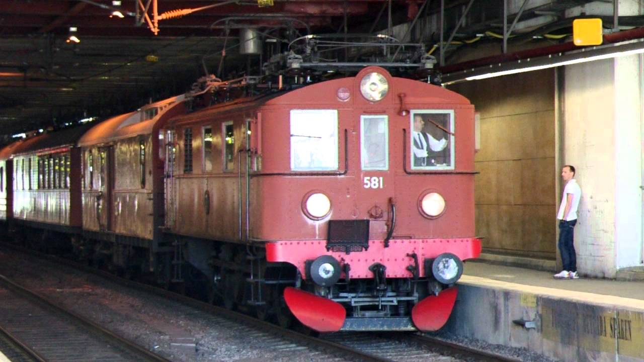 D Lok med chartertåg till Ängelsberg 2011.