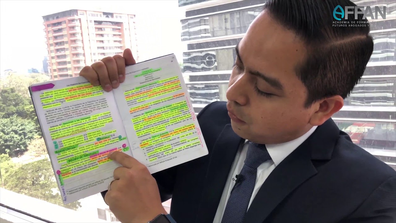 C&oacute;mo subrayar tus leyes