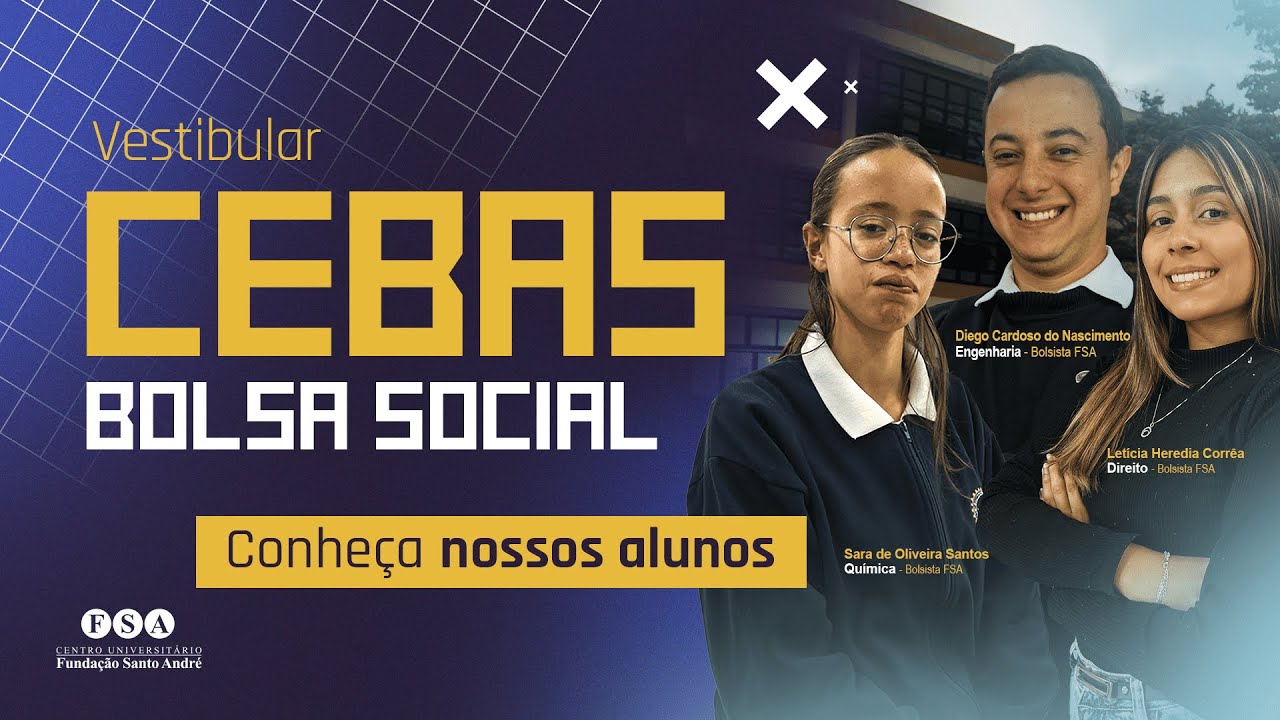 CEBAS Bolsa Social - Conheça quem teve a vida transformada pela bolsa 🎓