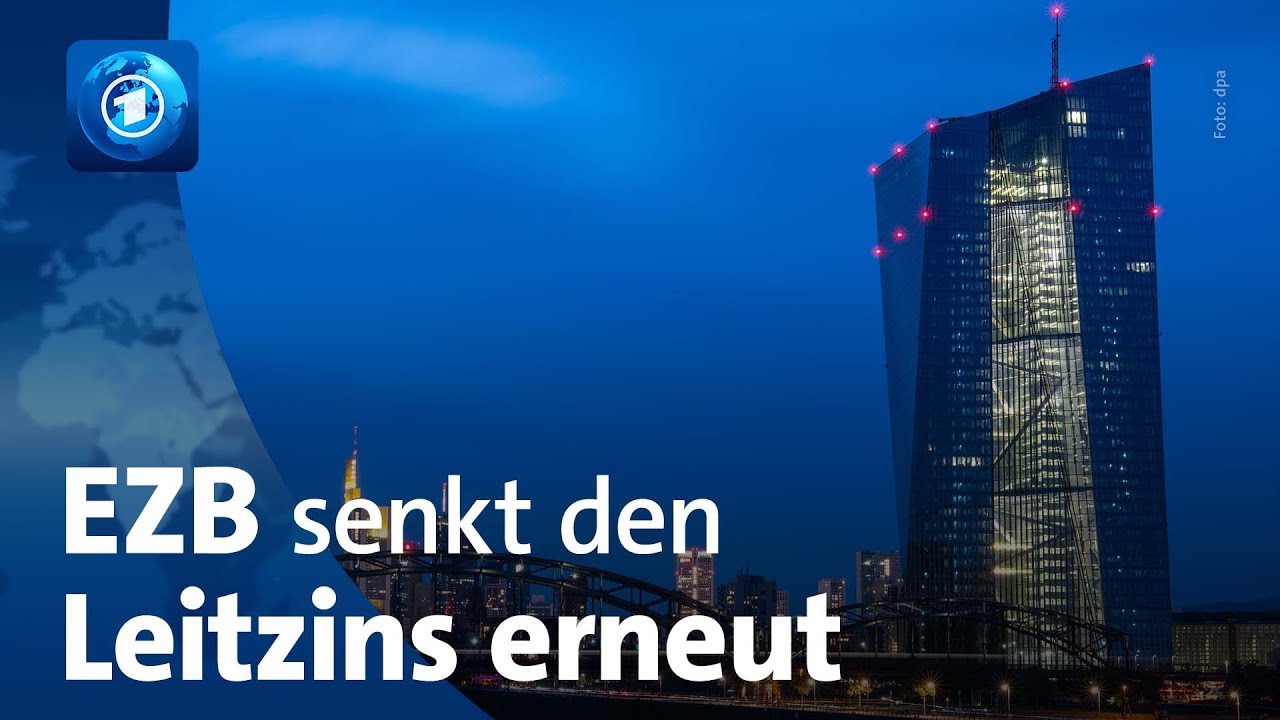 Europäische Zentralbank senkt den Leitzins erneut