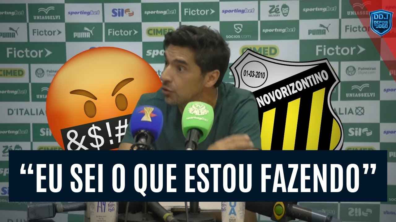PISTOLOU? ABEL SAI DA ENTREVISTA APÓS LEVAR GOLEADA! | COLETIVA PALMEIRAS
