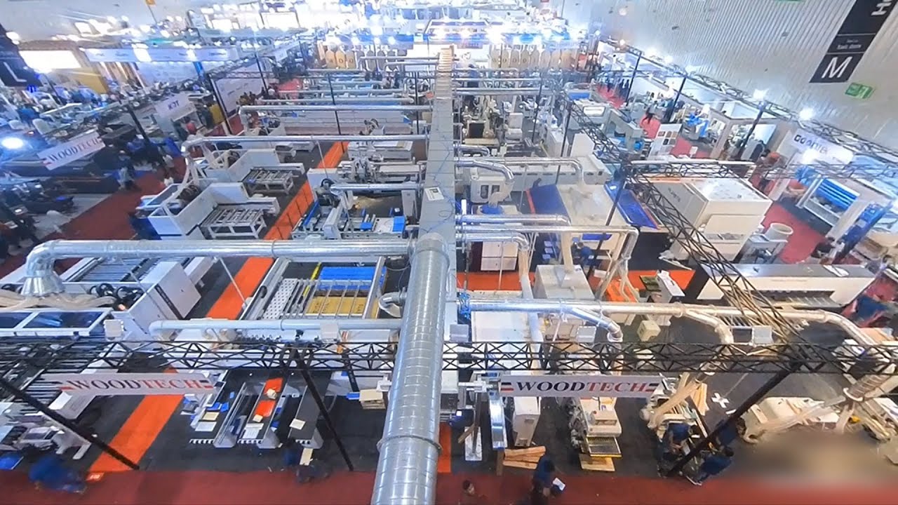 Woodtech at Indiawood 2024 - Day 4 #woodtechchannel #woodworkingprofessionals #indiawood