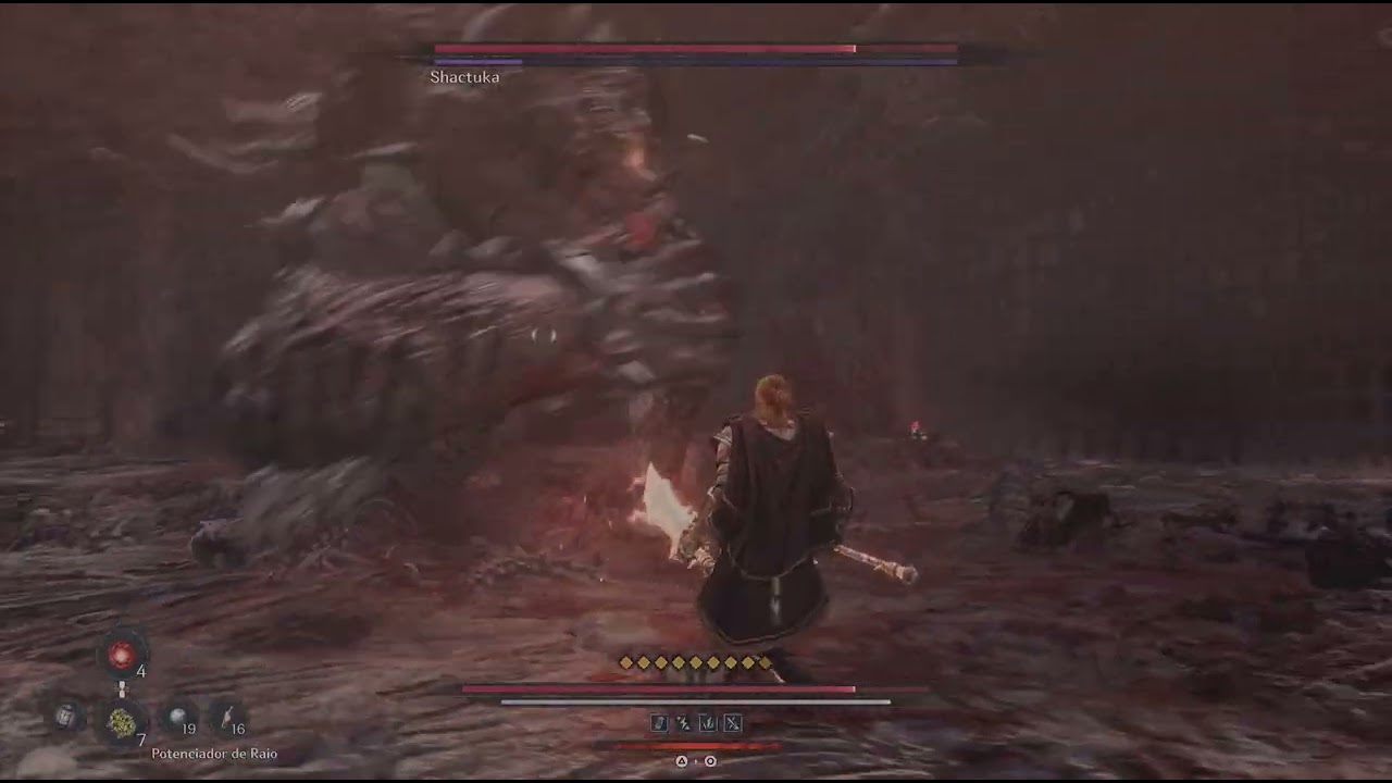 The First Berserker: Khazan - Combate contra o Shactuka NG +