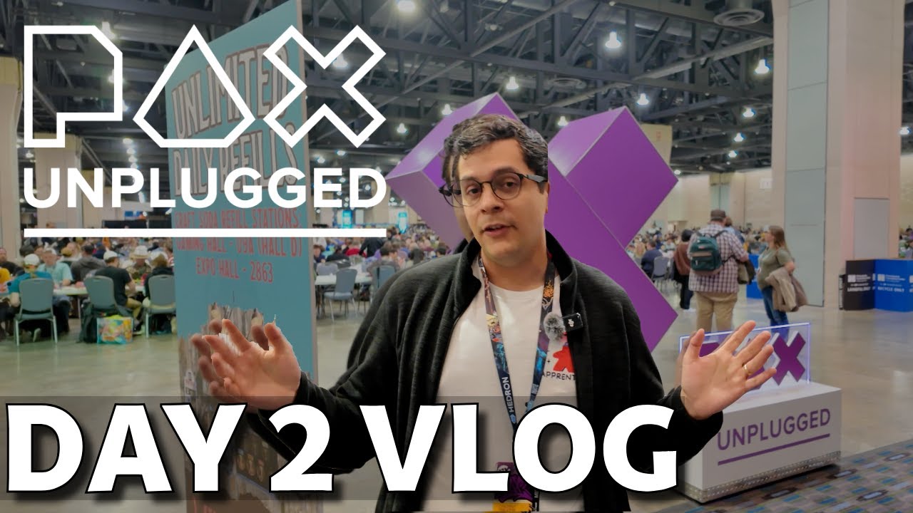 Субботний видеоблог PAX Unplugged 2025 | Больше захватывающих новостей и демонстраций о настольны...