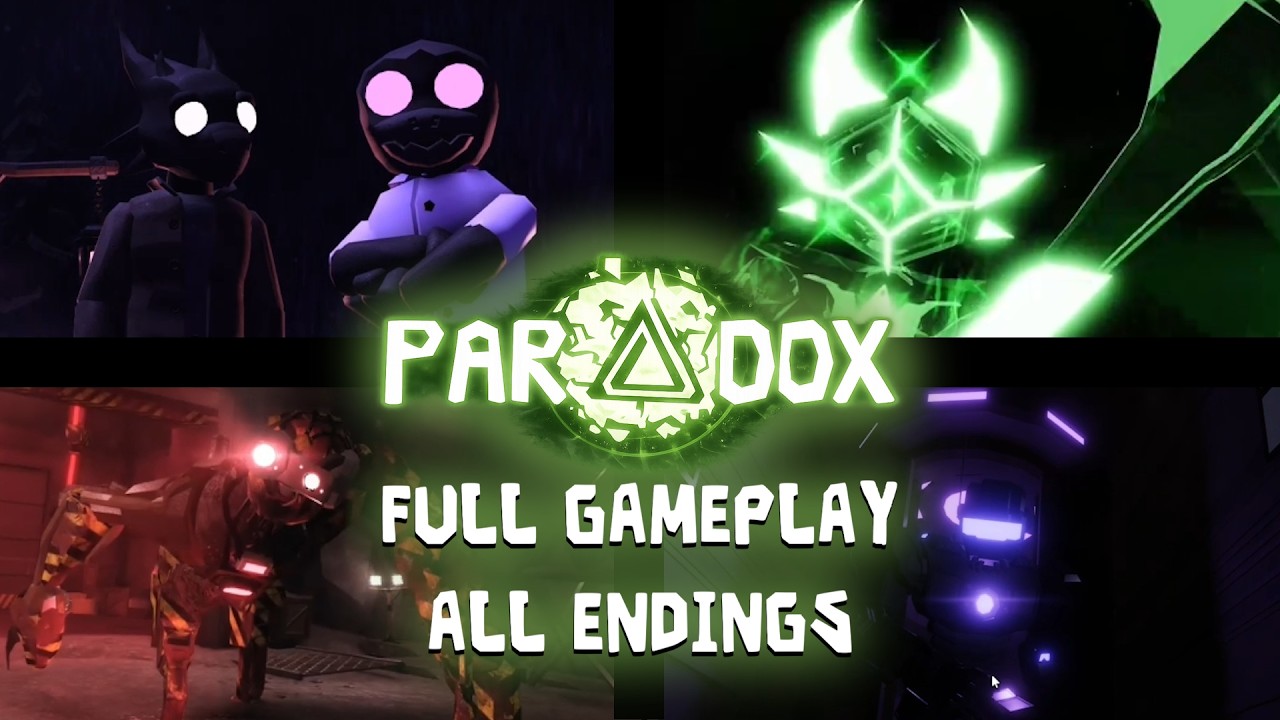 Roblox Paradox Full Game All Endings