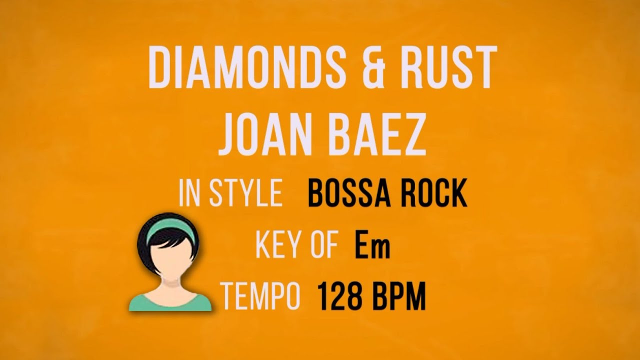 Diamonds and Rust - Karaoke Female Backing Track
