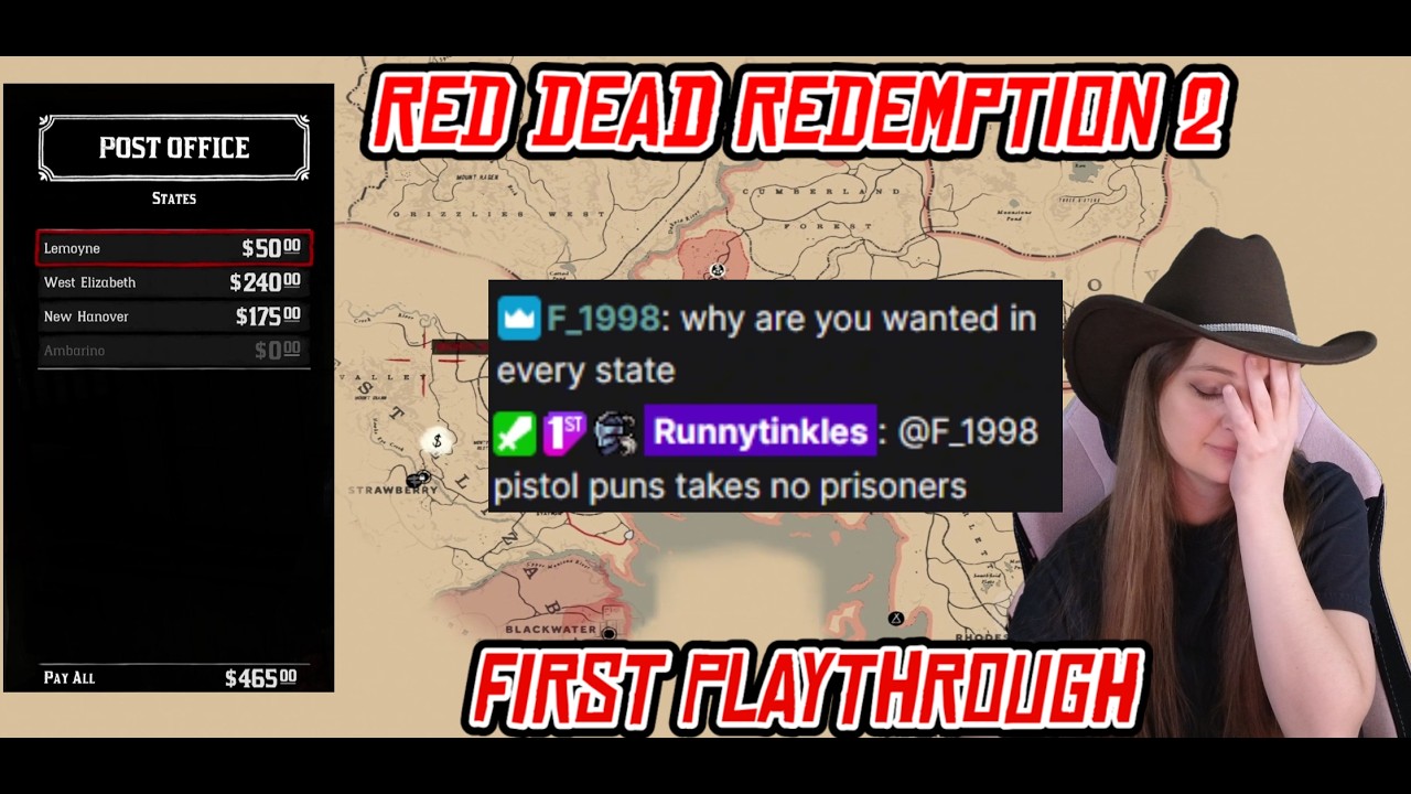I'm a wanted criminal in (almost) every state, Red Dead Redemption 2 (First Playthrough, Part 10)