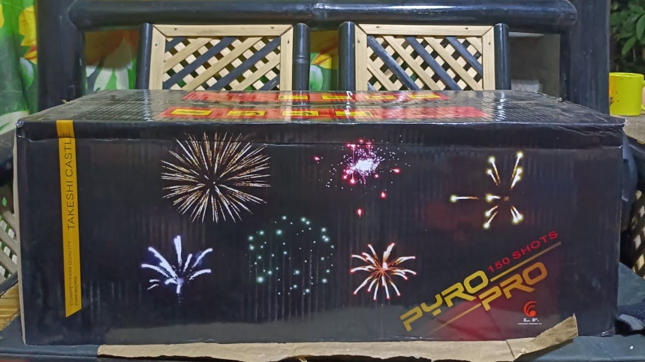 Takeshi Castle Pyro Pro by Legendary Fireworks 150 shots || New Years Eve 2021-2022