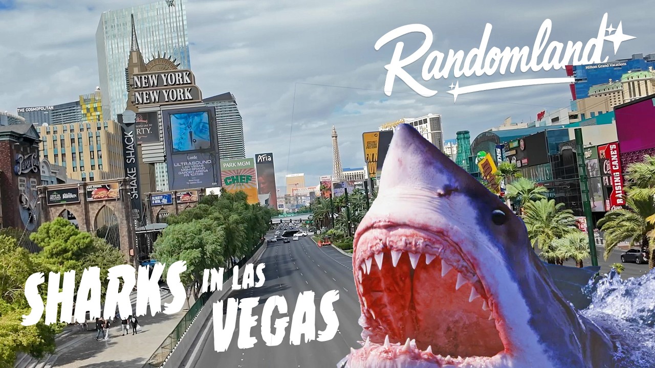 Las Vegas is infested with SHARKS!