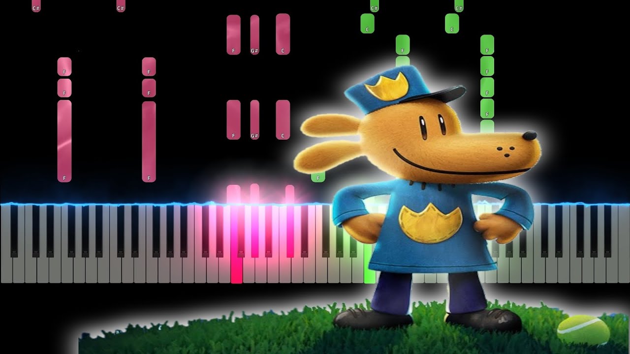 Dog Man - Trailer Song (Piano Tutorial)