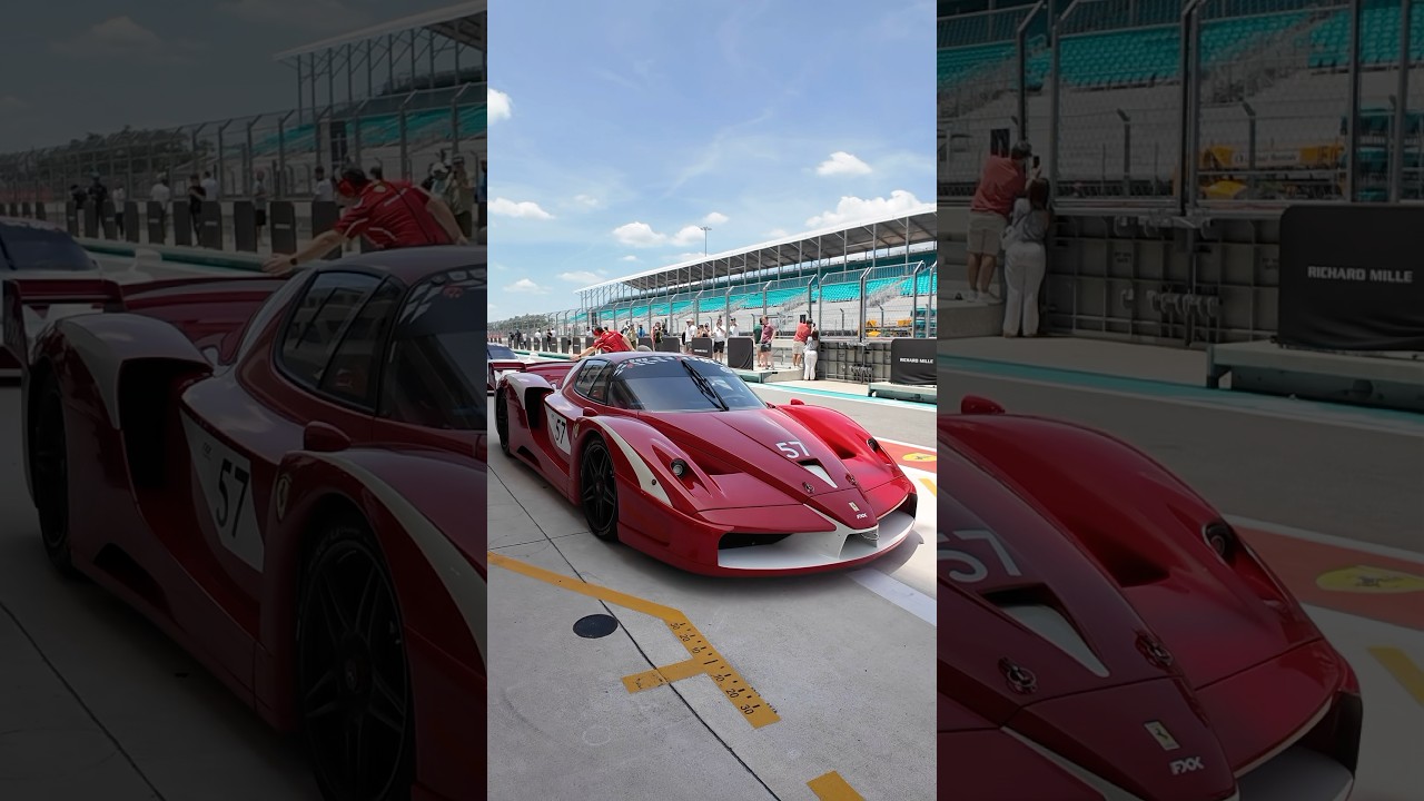 Raw V12 power unleashed.The Ferrari FXX doesn’t just drive—it dominates.