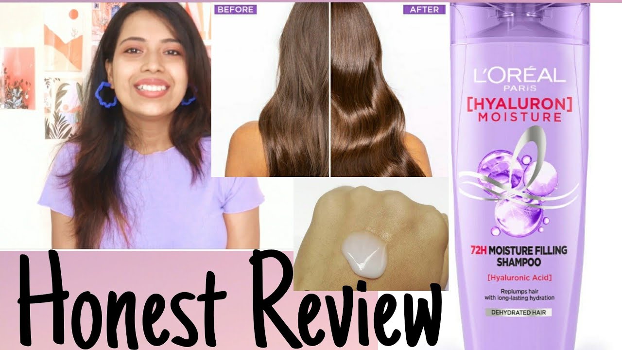 L'oreal Hyaluron Shampoo Review -L'Or&eacute;al Paris Moisture Filling Shampoo, For Dry & Dehydrated Hair