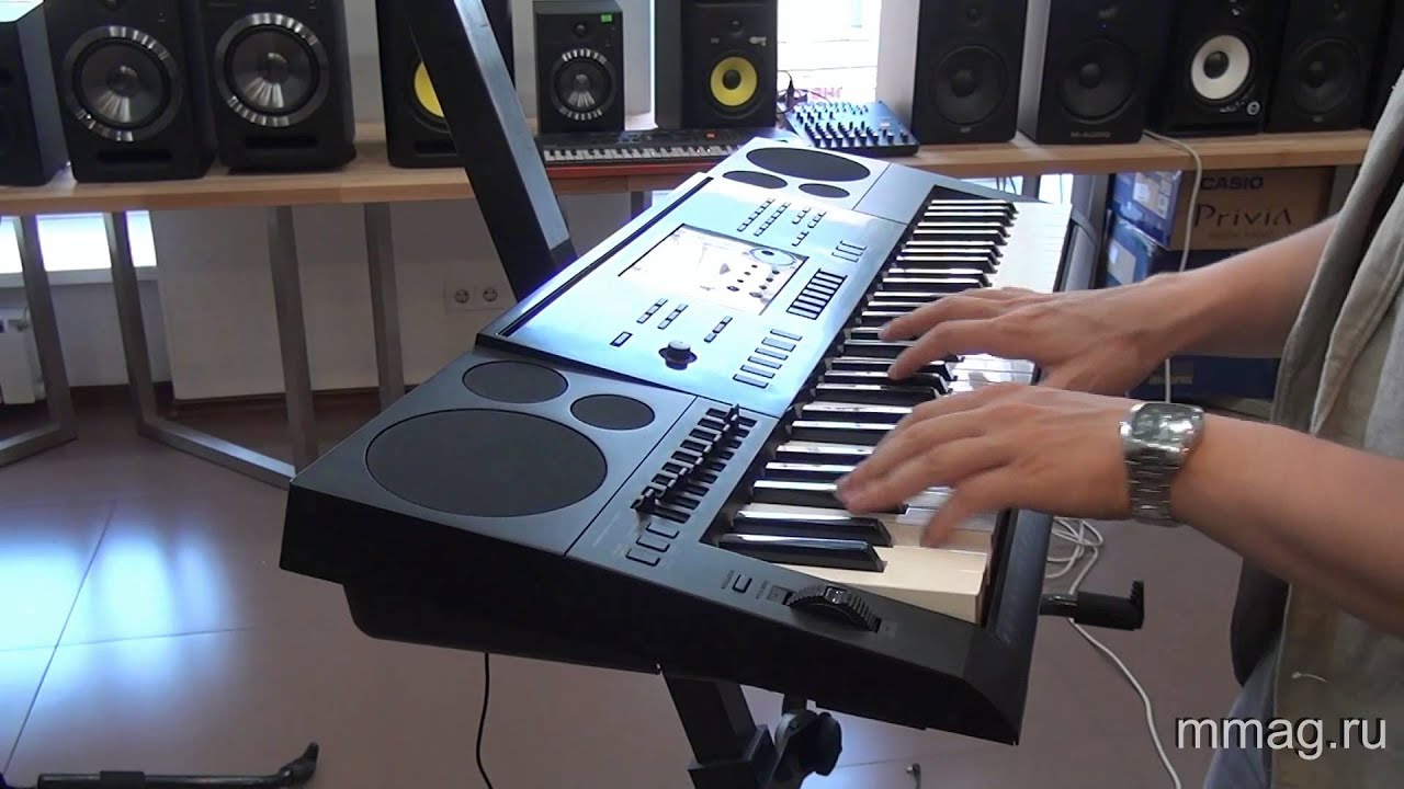 Casio CTK-7200 - цифровой синтезатор (видео обзор и демо)