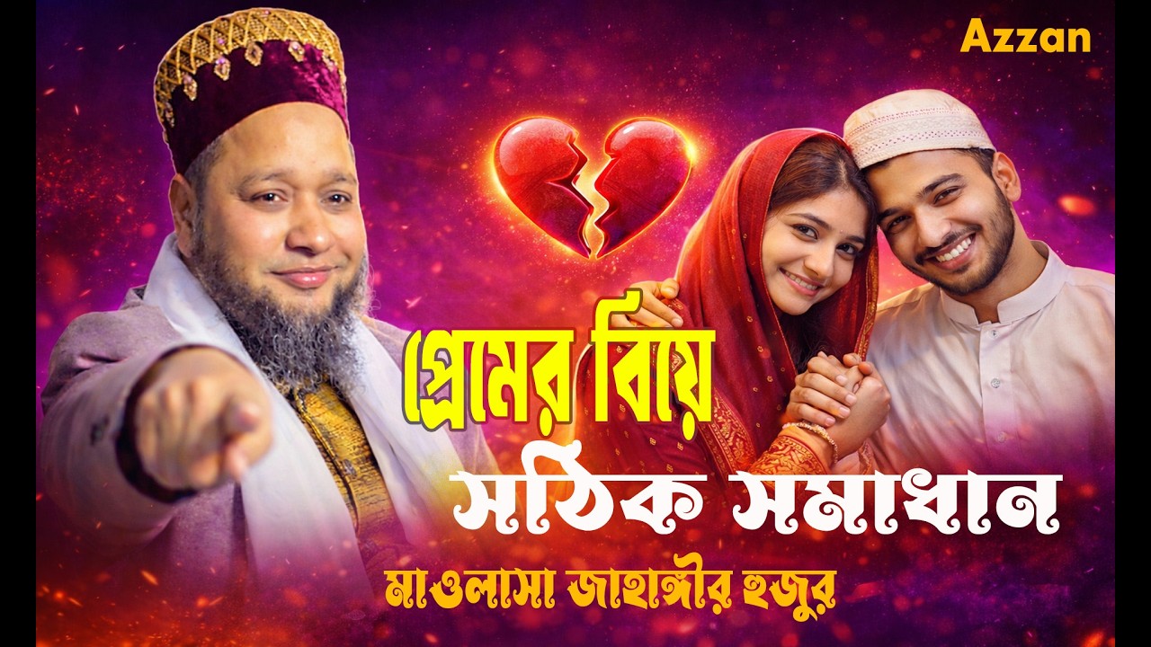 প্রেমের বিয়ে—সঠিক সমাধান -মাওলানা জাহাঙ্গীর হুজুর
