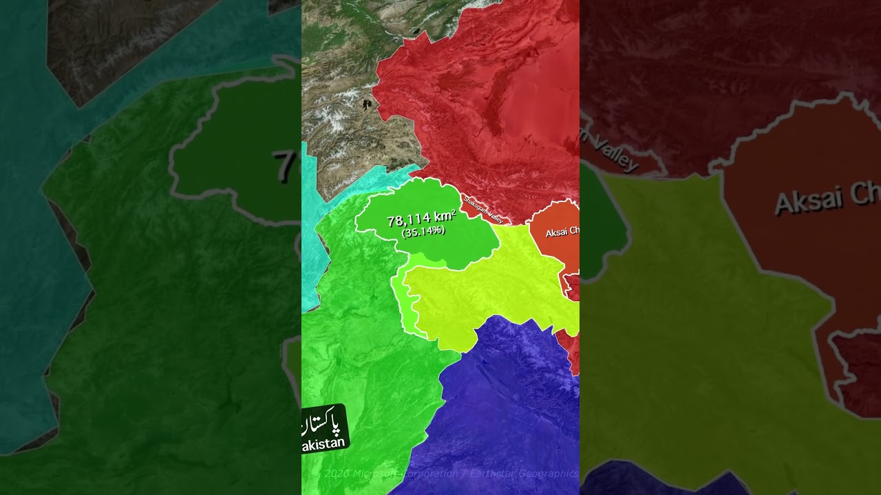 Jammu & Kashmir Explained | Who Controls What? | China, Pakistan & India&rsquo;s Territorial Control