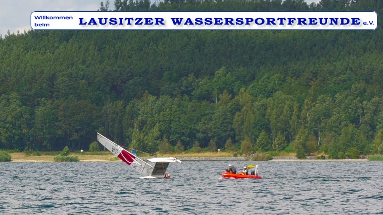 Berzdorfer See: Schausegeln bei Görlitz