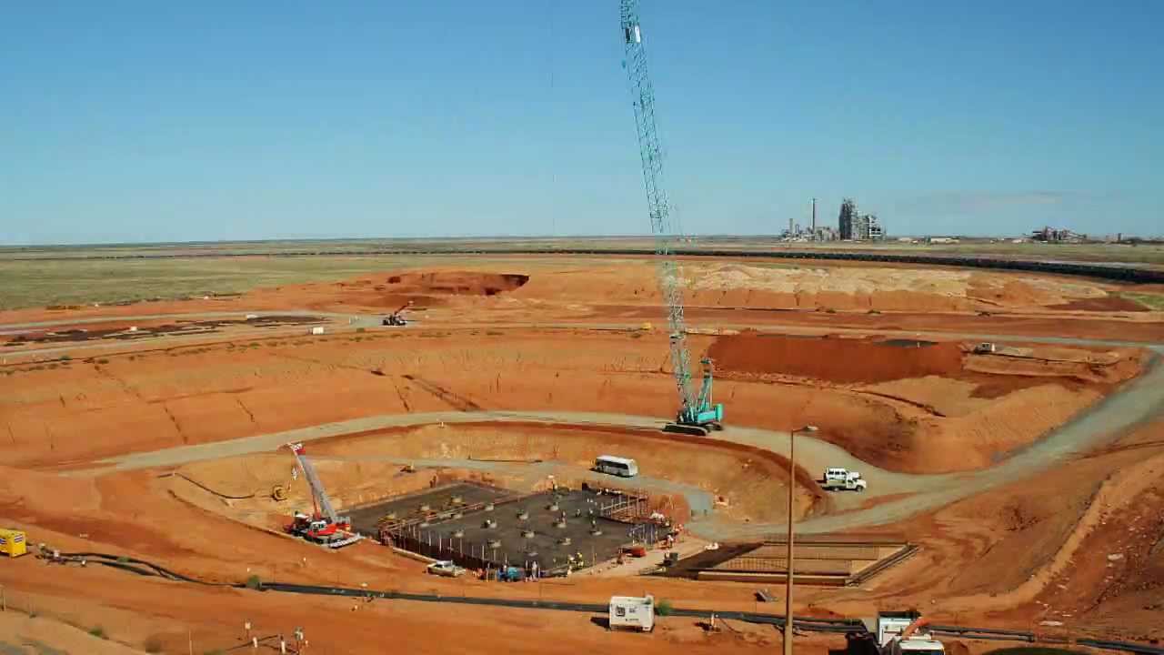 Fortescue Metals Group (FMG) Train unloader timelapse November 2011