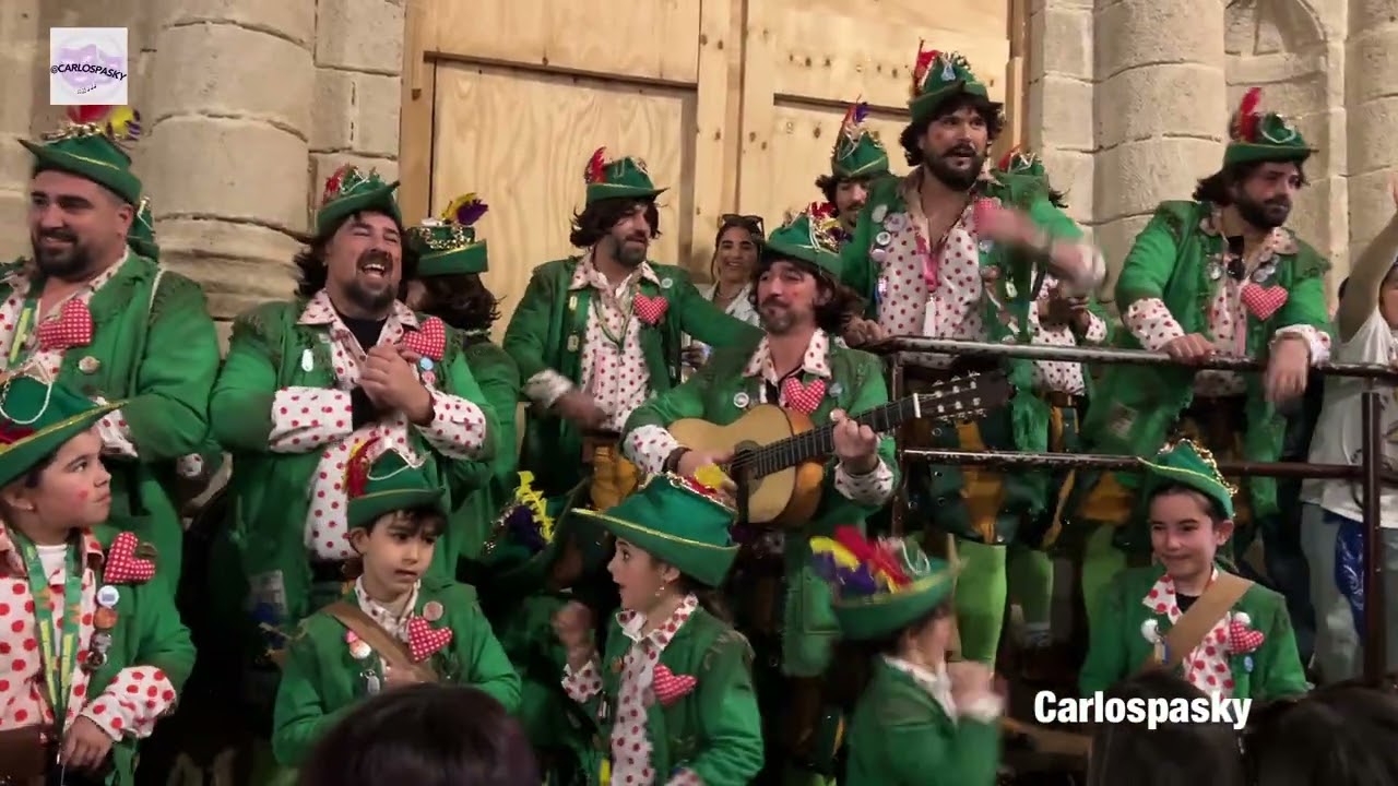 CARNAVAL CADIZ 2026 CHIRIGOTA LOS ROBIN EN SANTA MARÍA 