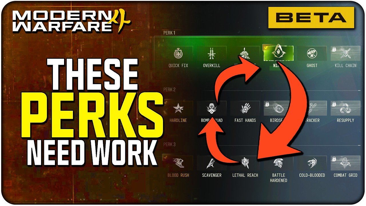 How I'd Fix the Perks in the Modern Warfare 4 Beta