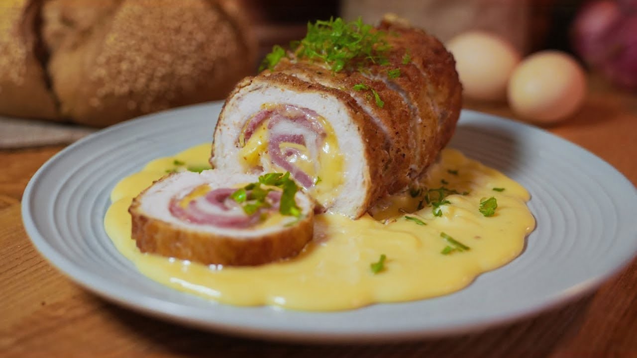 The Easiest Recipe: You've Never Had Chicken Roulade with Cheese This Juicy!