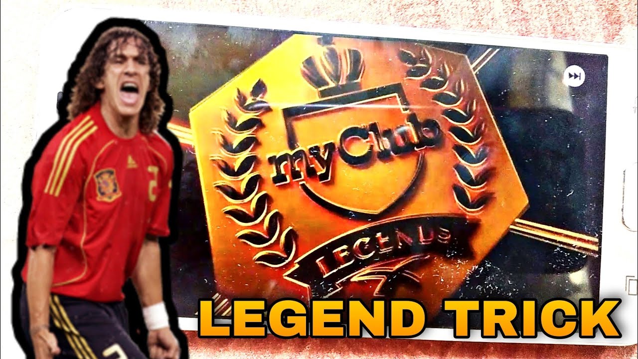 Trick To Get Legend(Puyol, Vieira, Carlos) | Handcam | Pes 21
