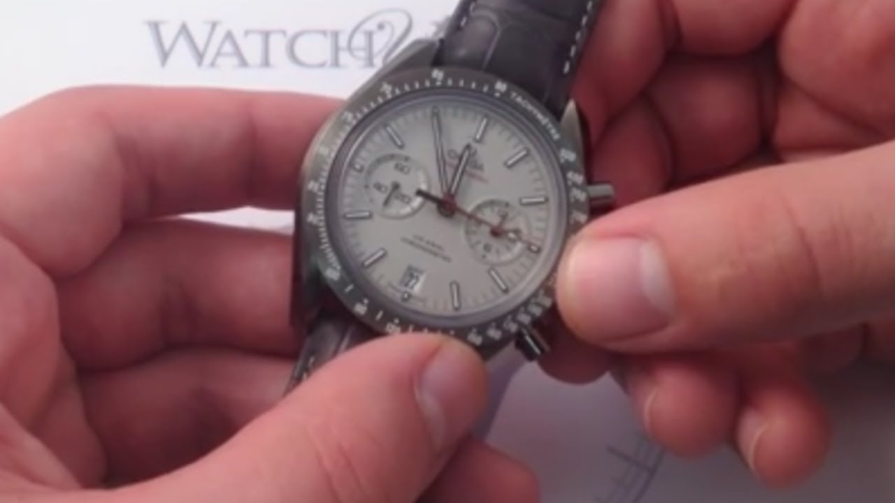 Omega Speedmaster Grey Side of the Moon Luxury Watch Review